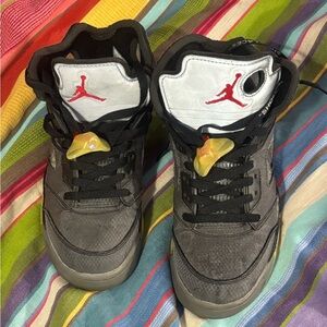 Off-White x Air Jordan 5 “Black” | Size 8.5 | Great Condition